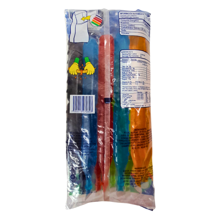 Freskifrutt Gelatina Cometin 10pz