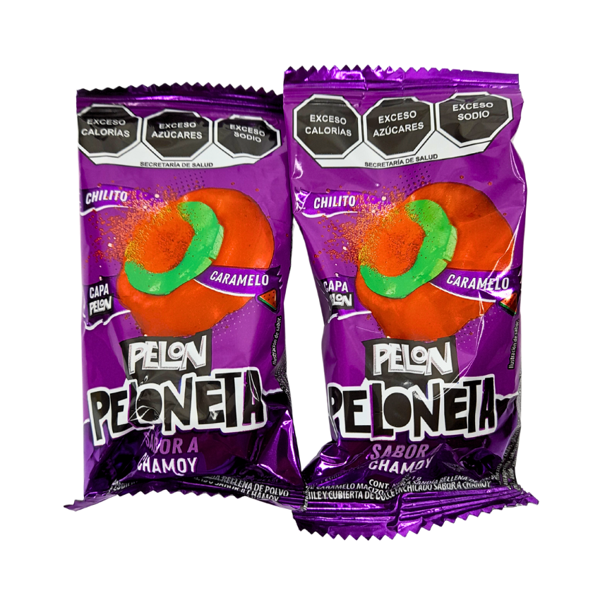 Pelón Peloneta Chamoy 18 Piezas