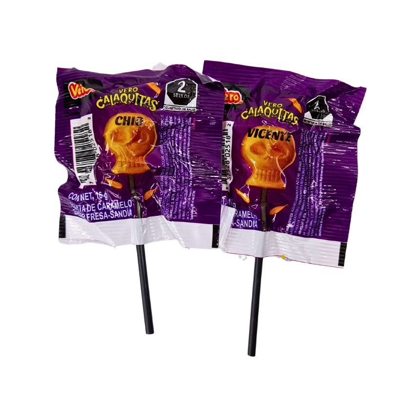 Vero Paleta Calaquitas Fresa-Sandía 40pz