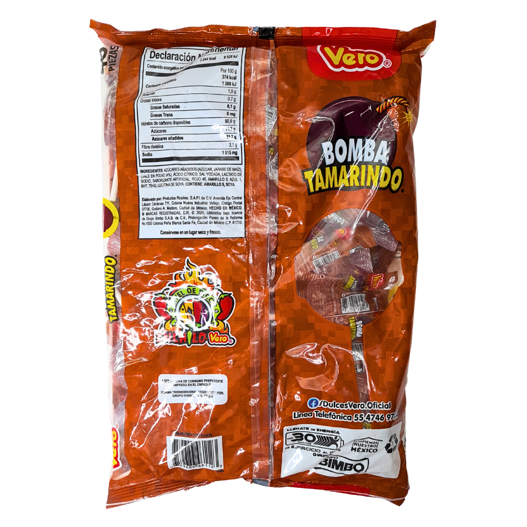 Vero Paleta Bomba Tamarindo