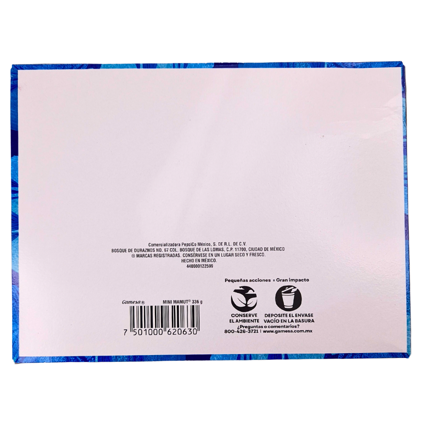 Gamesa Mini Mamut Chocolate 28pz