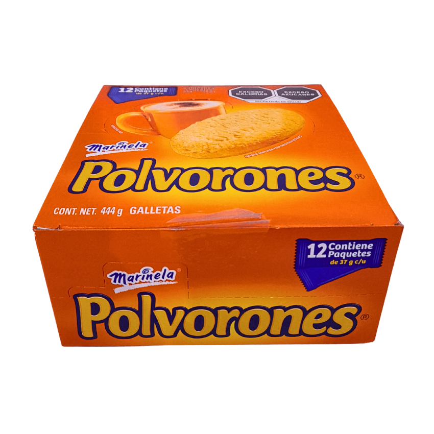 Marinela Galleta Polvorones 37gr 12 Piezas