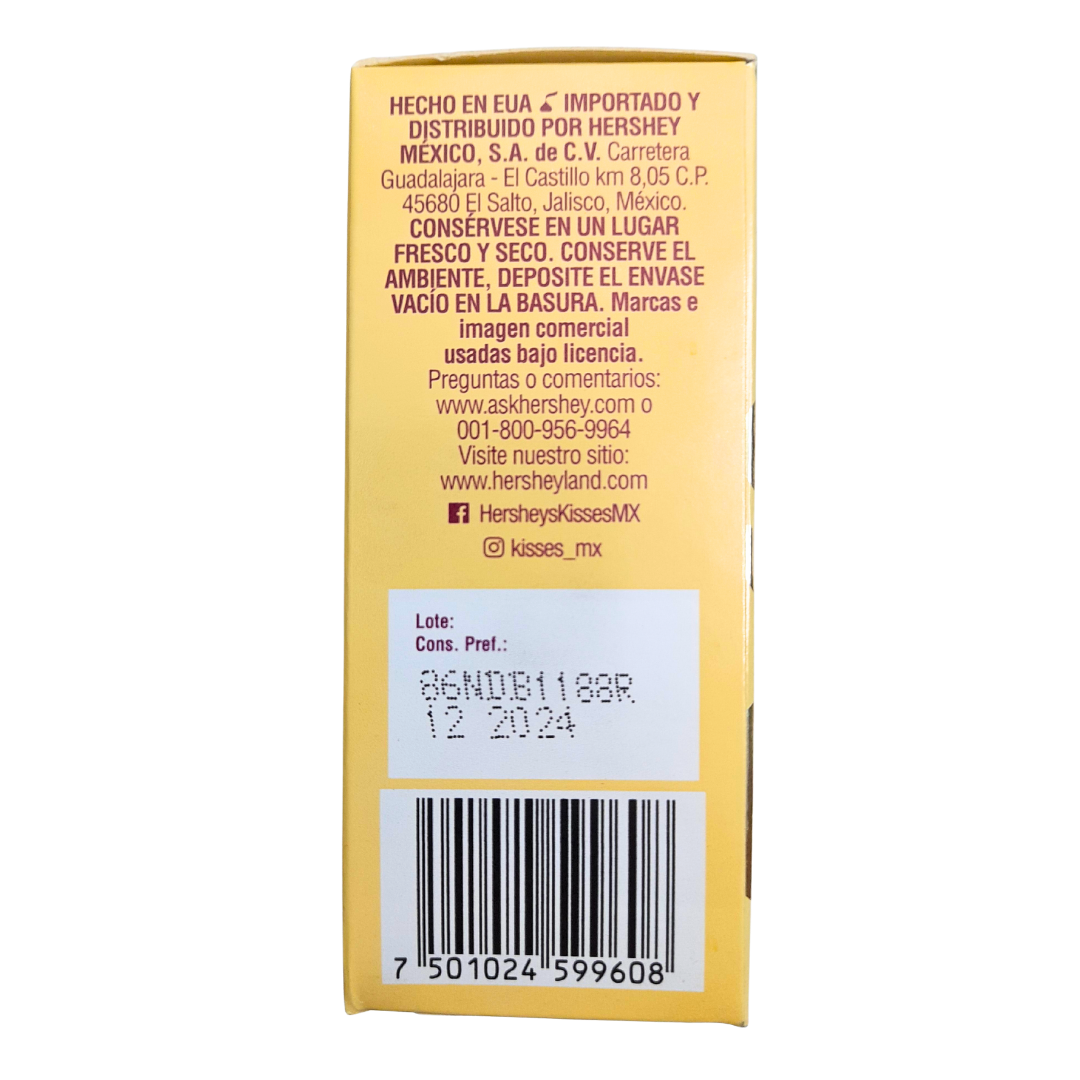 Hershey's Kisses San Valentin Vainilla Chocolate 63.3gr