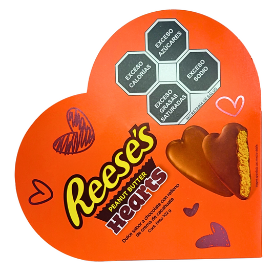 Hershey’s Chocolate Reeses Hearts Penaut Butter 102g