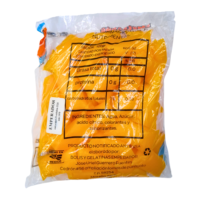 Emperador Boli Naranjada Chica 40pz