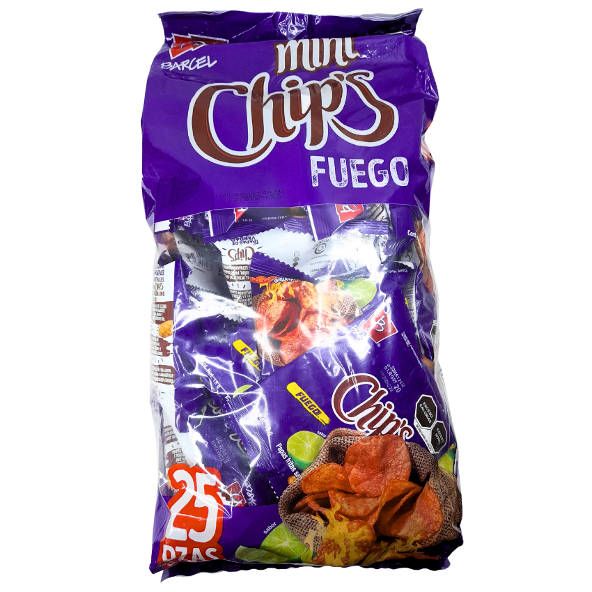 Barcel Chips Fuego Mini 25pz