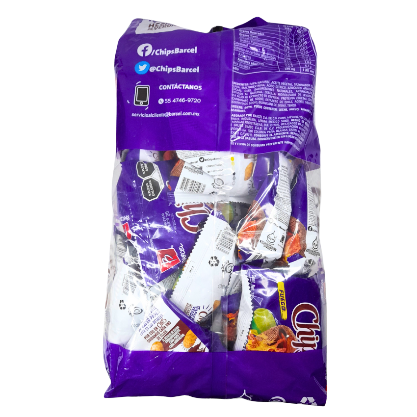 Barcel Chips Fuego Mini 25pz