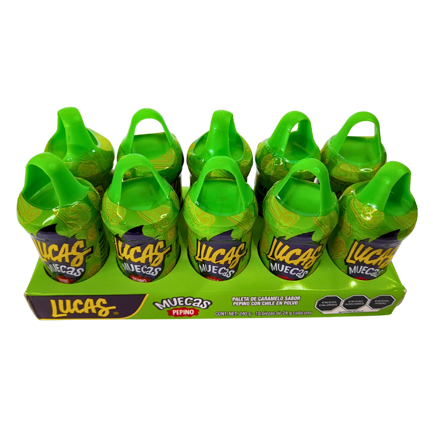 Mars Lucas Muecas Pepino 10 Piezas