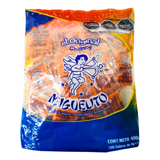 sobrecitos de chamoy en polvo miguelito