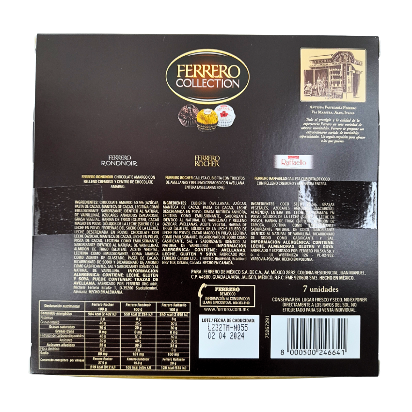 Ferrero Rocher Collection 7 Piezas
