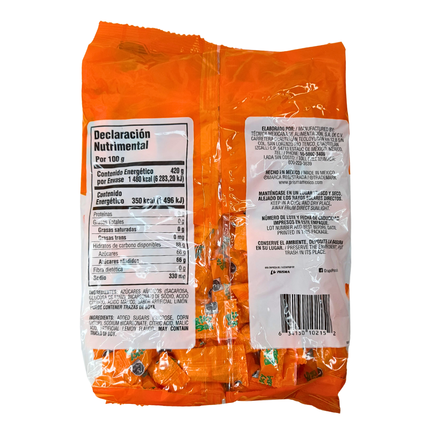 TM Caramelo Riky Soda Efervescente 100pz