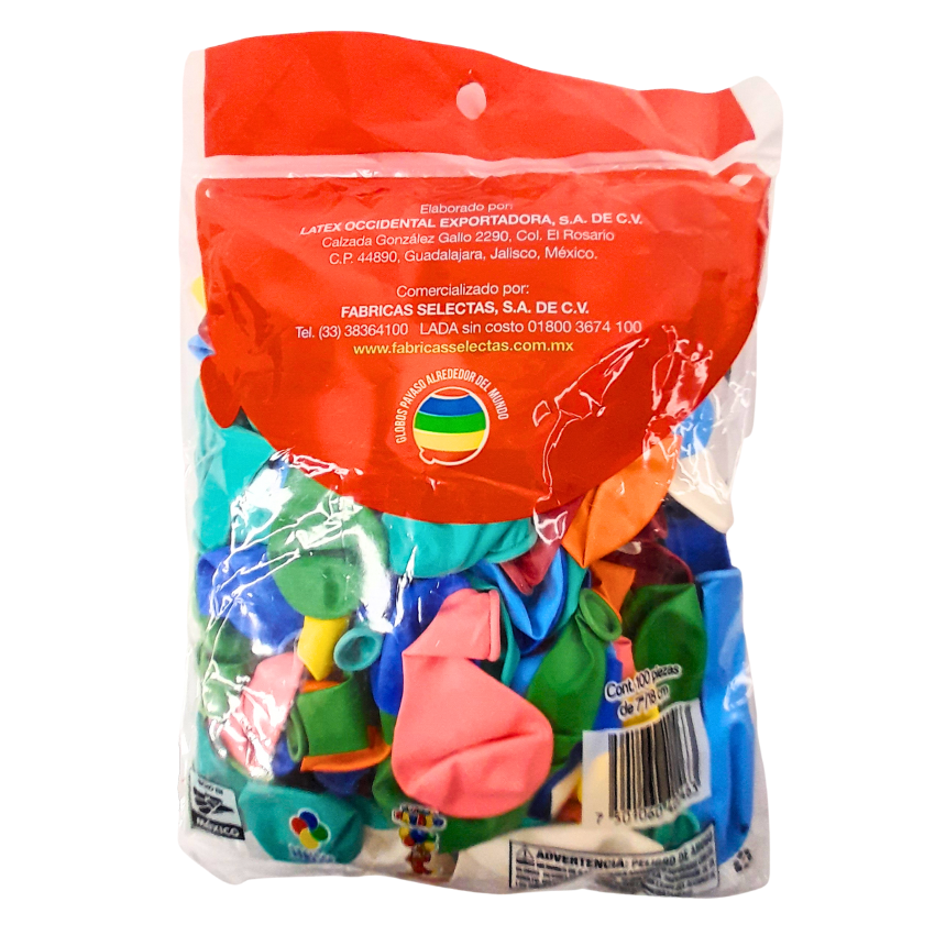 globo inflable de latex el payaso