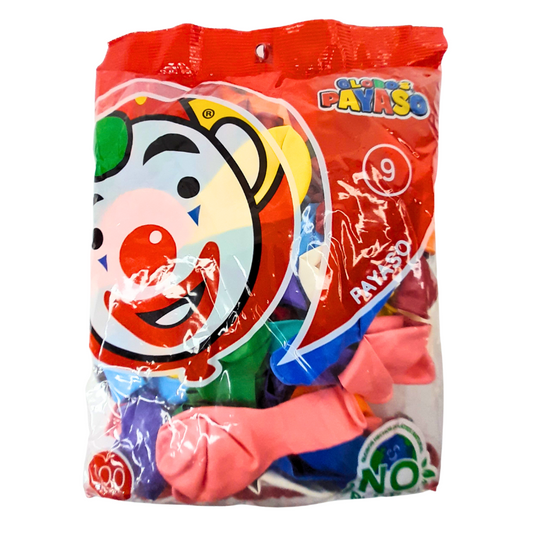 globo inflable de latex el payaso