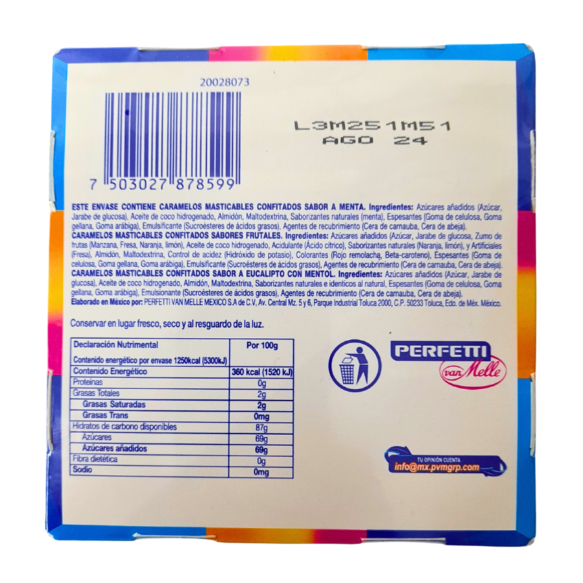 Chupa Chups Mentos Mix 12pz