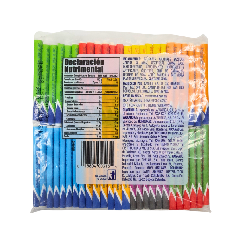 Canel’s Chicle Tableta Frutal 50pz