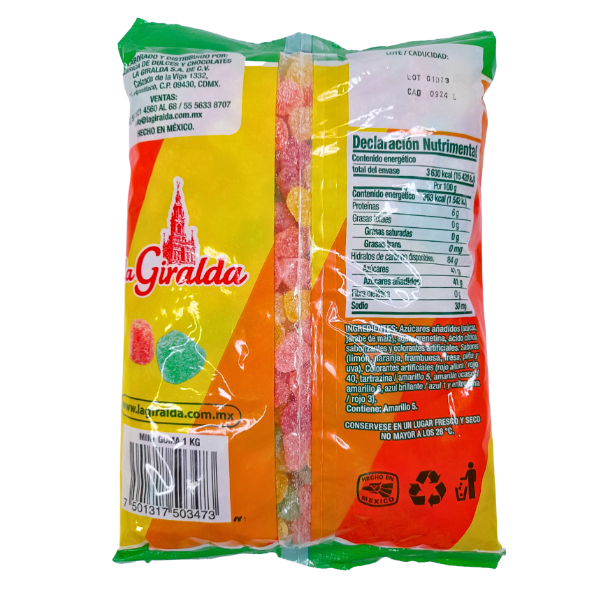 La Giralda Gomítas Clásicas Minis 1kg