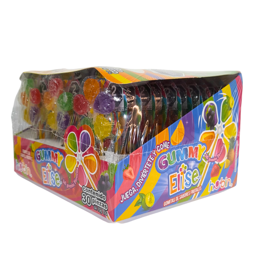 Hubin Gummy Elise Gomitas 30pz 10g c/u