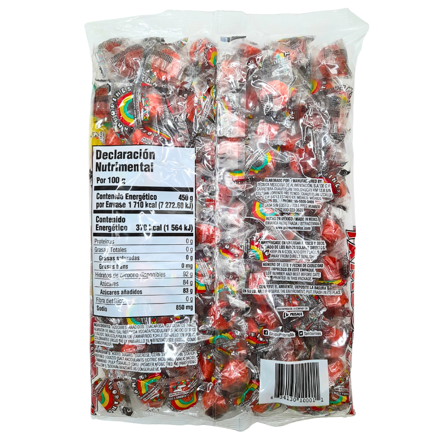 caramelo sabor tamarindo enchilado tamborines