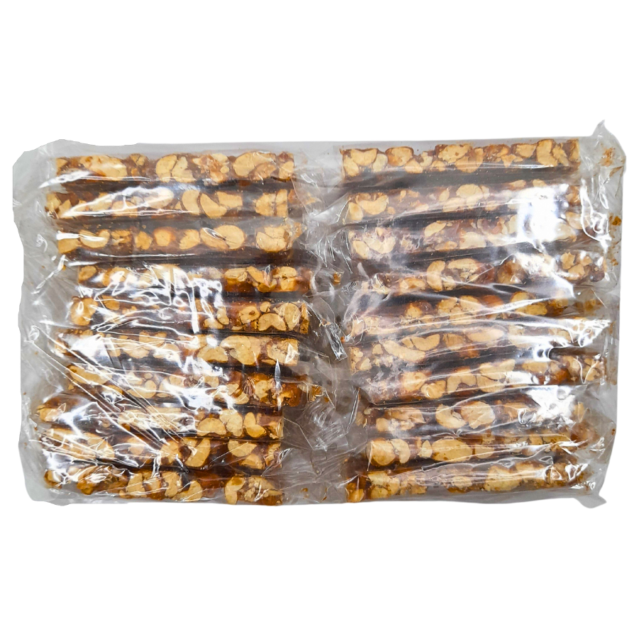palanqueta de cacahuate con caramelo popular ney