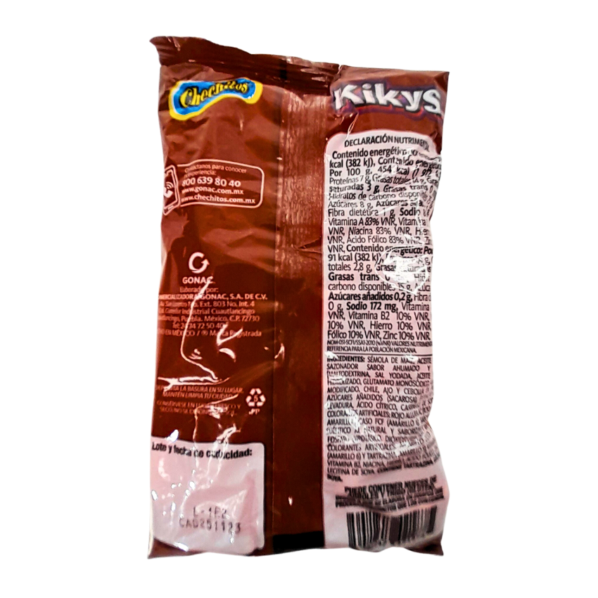 Chechitos Mega Kikys Queso Ahumado 24pz