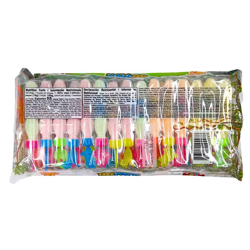 Delicias Polvito Dino Soda 30 Piezas