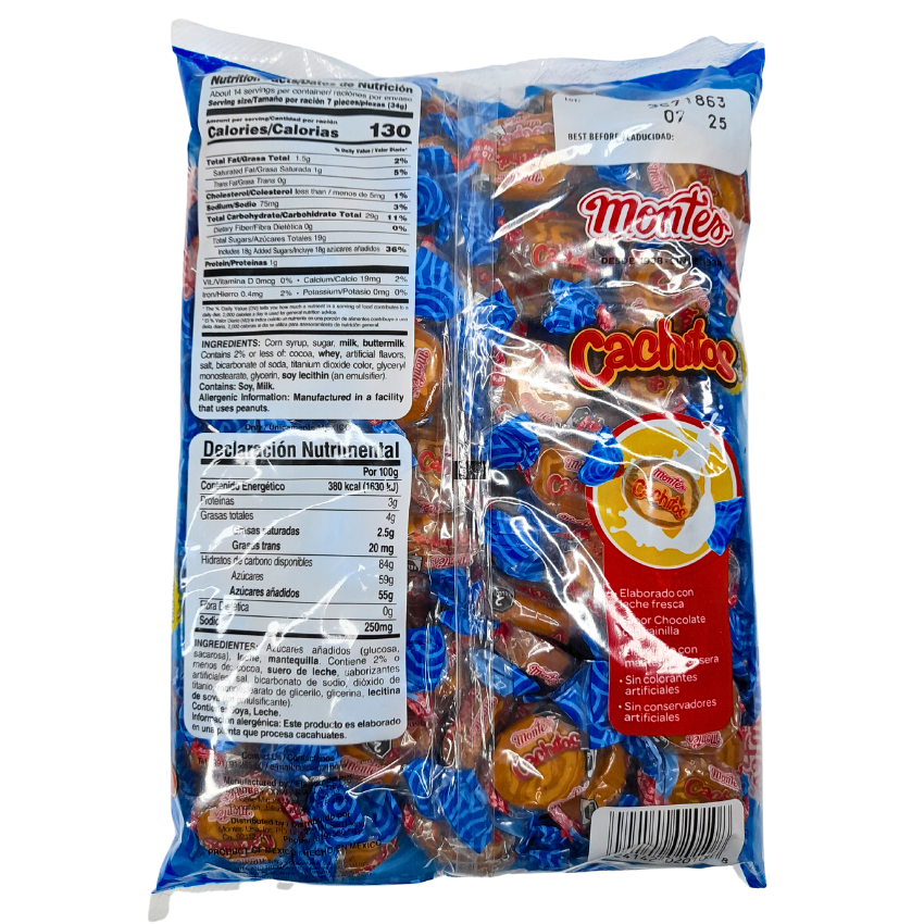 Montes Chicloso Cachitos 100 Piezas
