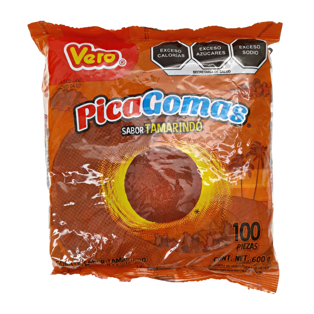 vero goma pica tamarindo cubierta de chile