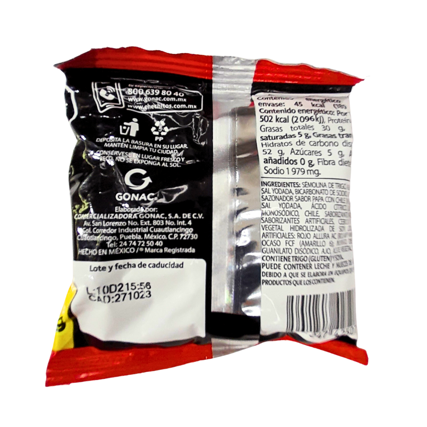 Chechitos Mini Francesas Hot Chilli 25pz