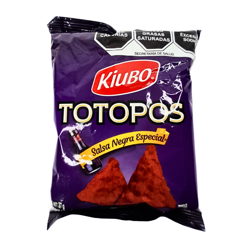 Gonac Botana Kiubo Totopos Salsa Negra 10pz