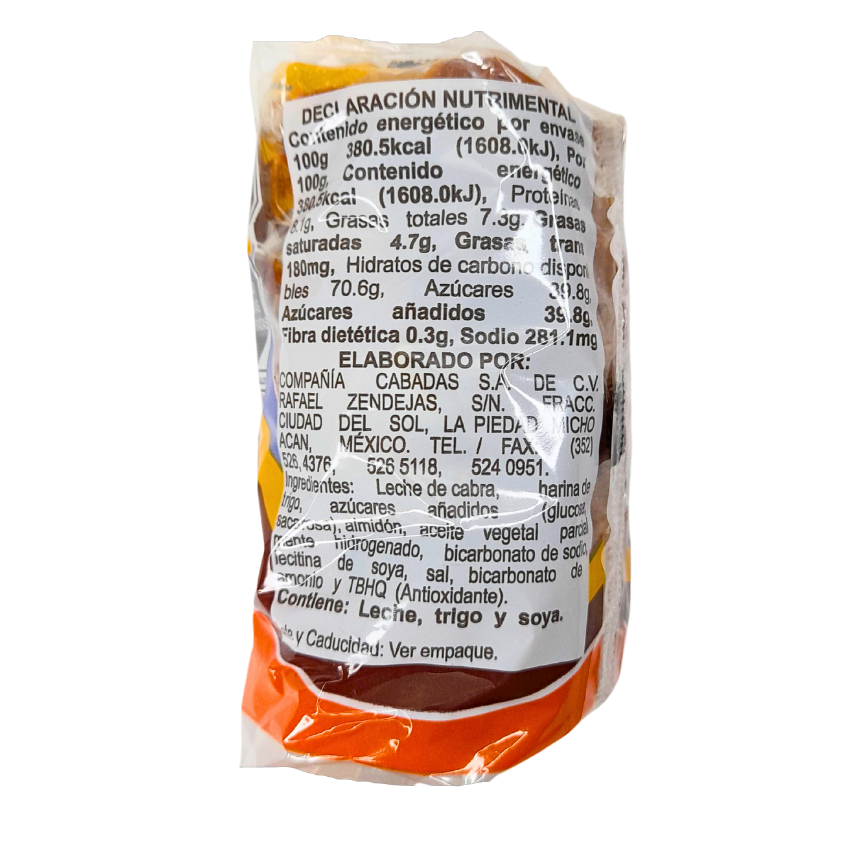 obleas con cajeta artesanal cabada