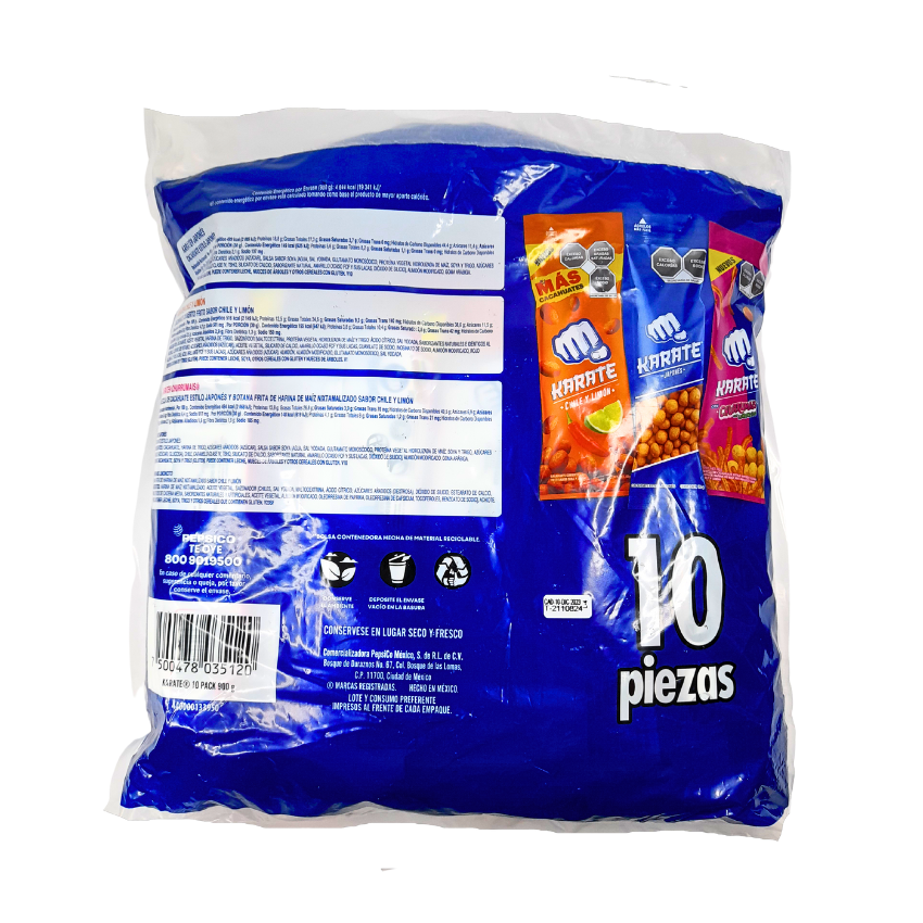 Sabritas Surtido Karate 10 Piezas