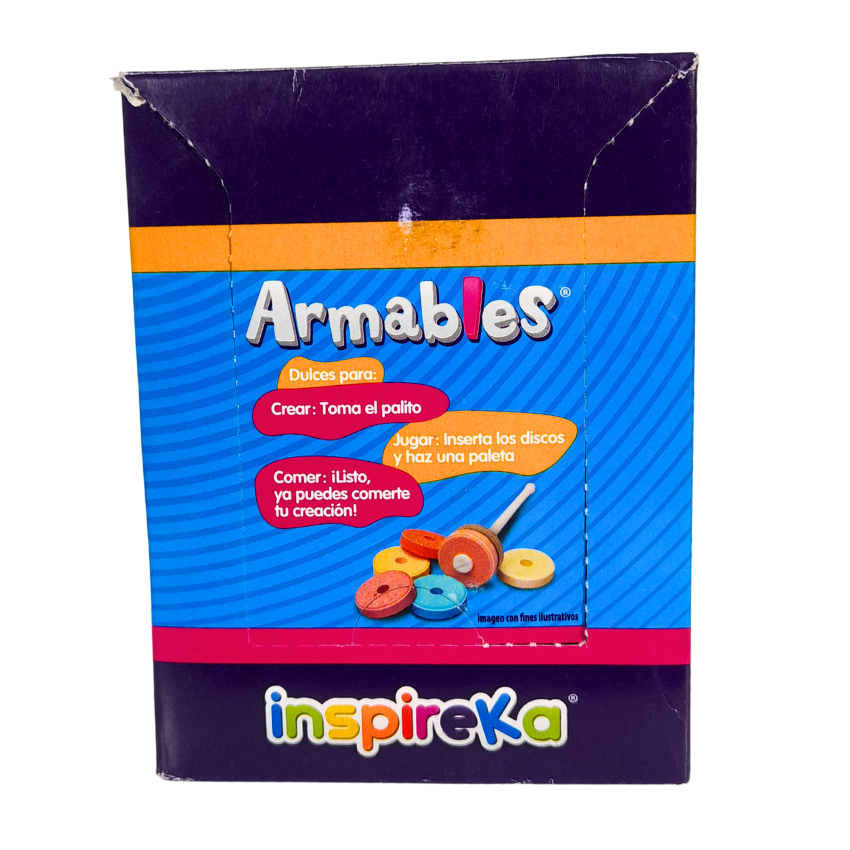 Sonric´s Inspireka Dulce y Juguete Armables 4pz 128g