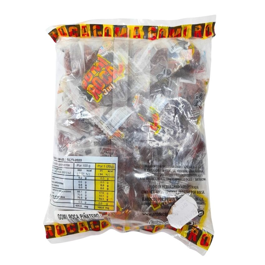 Hubin Gomi Roca 20 Piezas