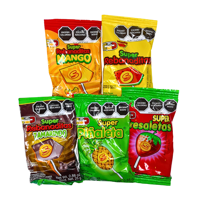 Candy Pop Paleta Super Supers 20 Piezas