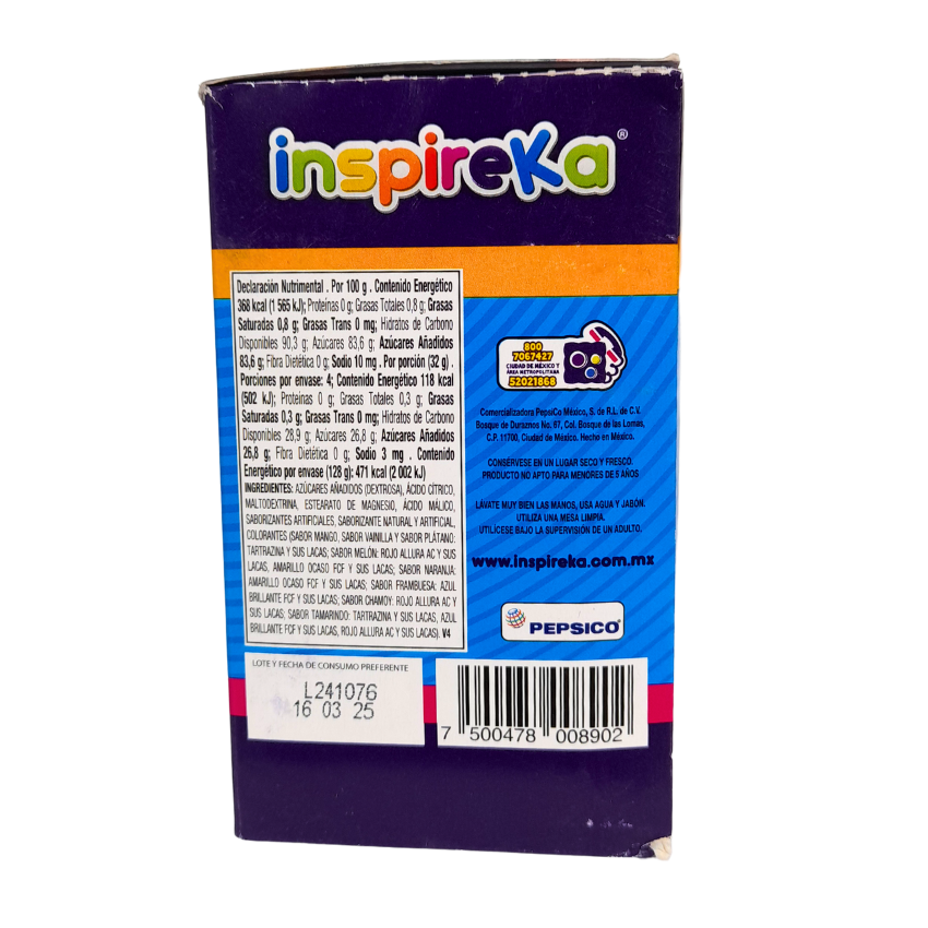 Sonric´s Inspireka Dulce y Juguete Armables 4pz 128g
