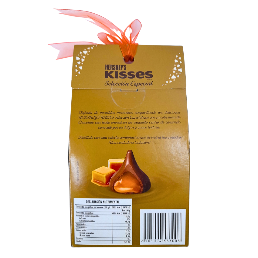 Hershey’s Kisses Selección Especial Caramelo 120gr
