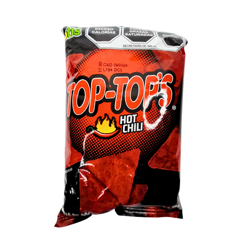 Botana Totis Mega TopTops Hot Chilli 10pz