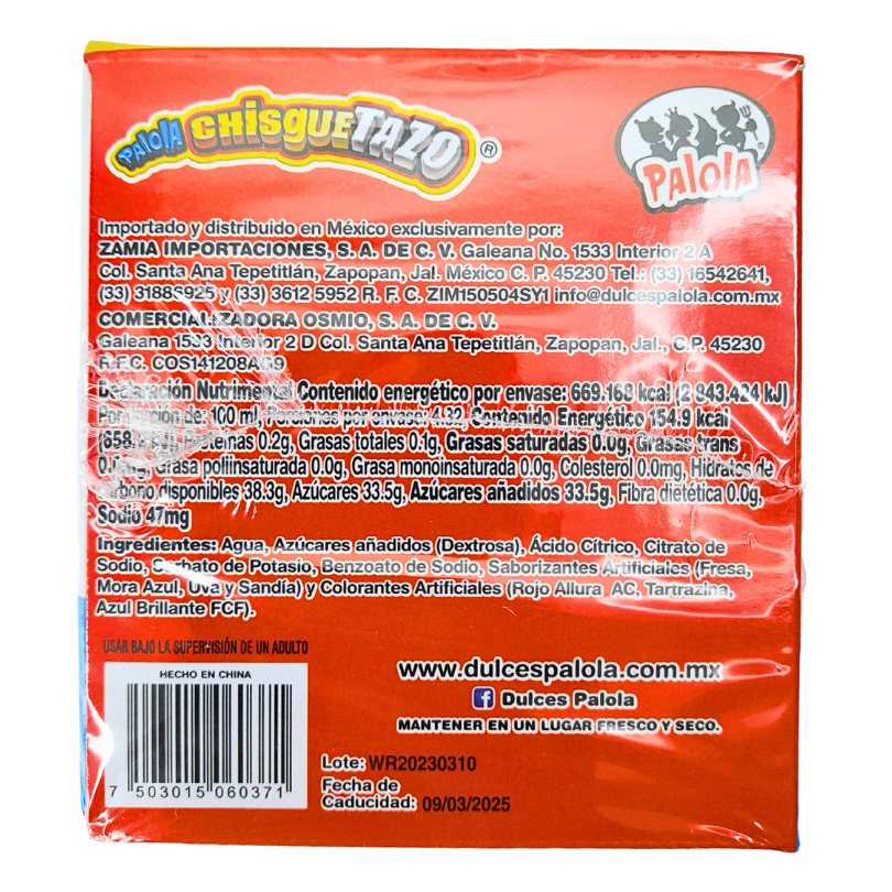 caramelo líquido en spray con sabores frutales chisguetazo las delicias