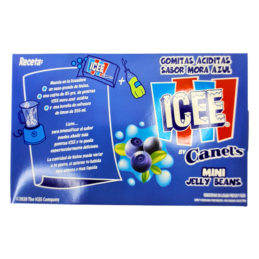 Canel’s Mini Jelly Beans King Size Icee Mora Azul 85gr