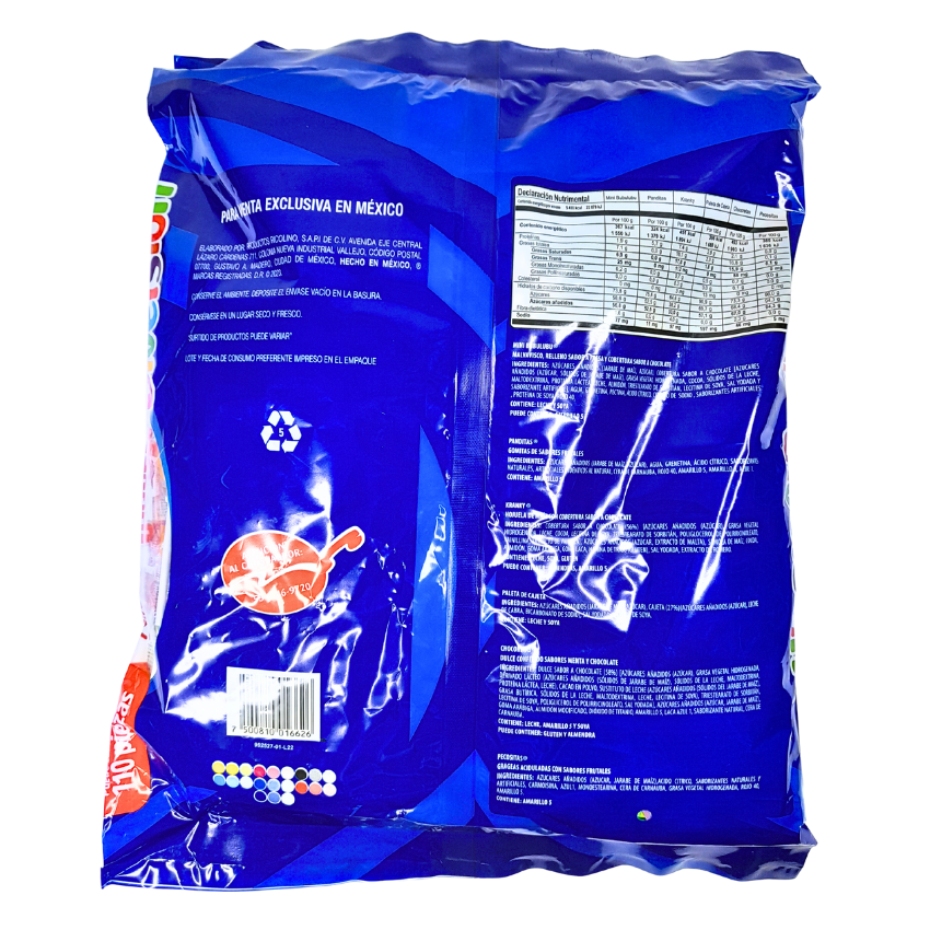 Ricolino Paquete Diversión 1.38kg