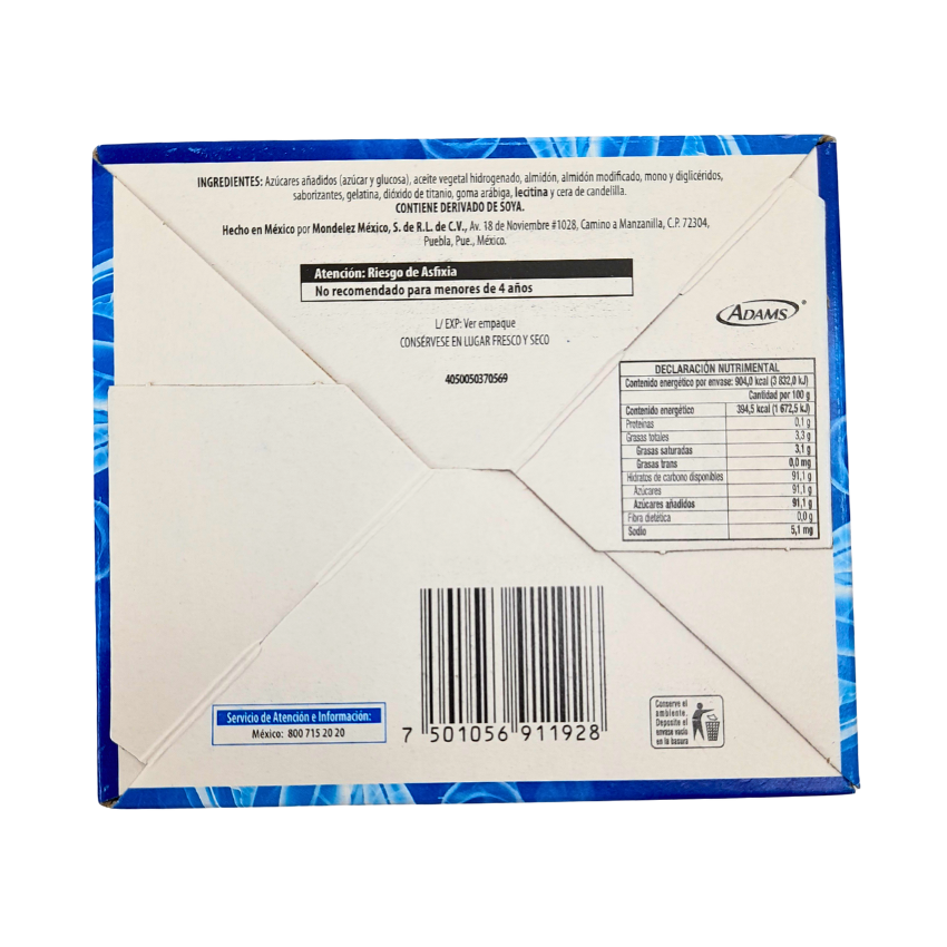 Adams Demint Certs Menta 2’s Pack 40 Piezas