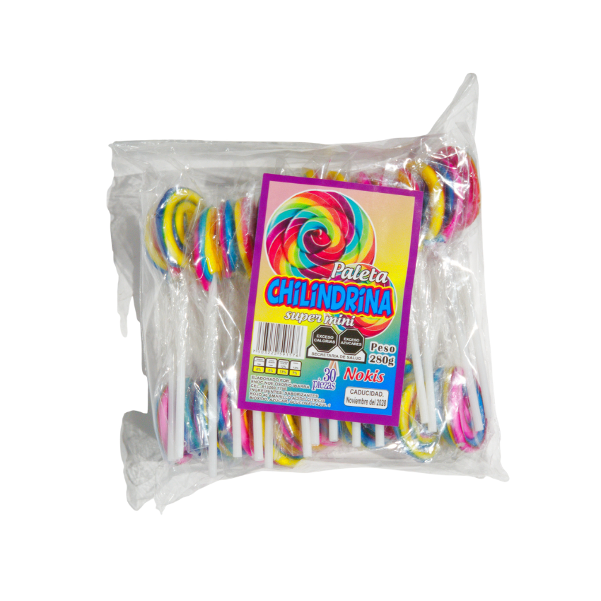 Nokis Paleta Chilindrina Super Mini 30pz