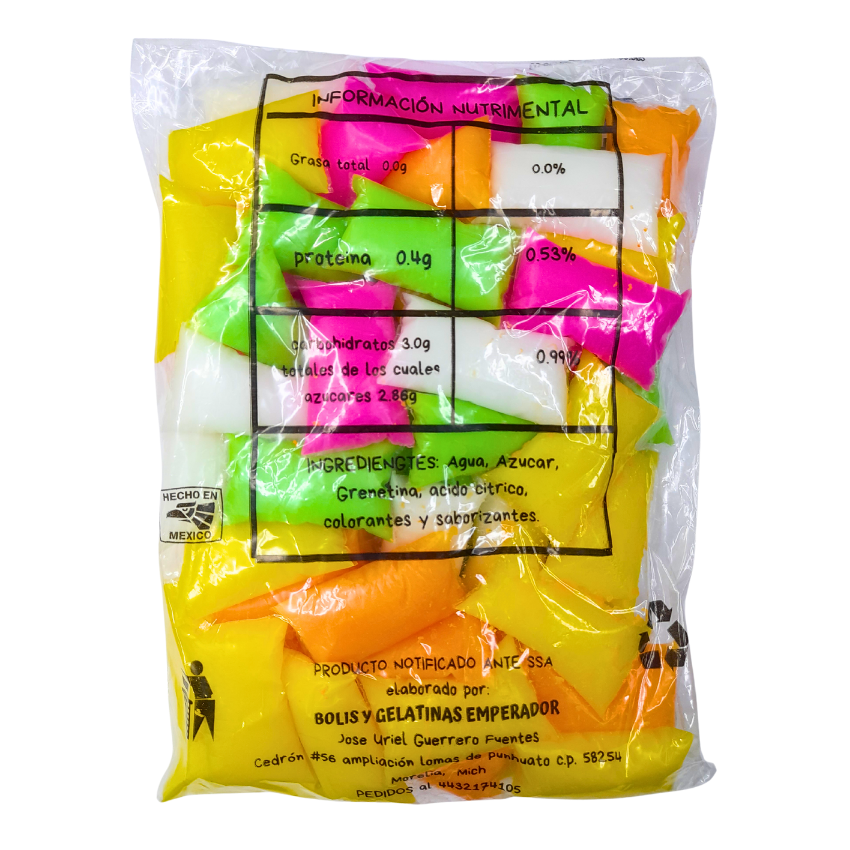 Emperador Gelatina de Leche Colchón 50pz