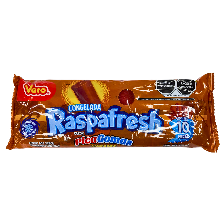Bolis Raspafresh Pica Tamarindo Vero 10 Piezas