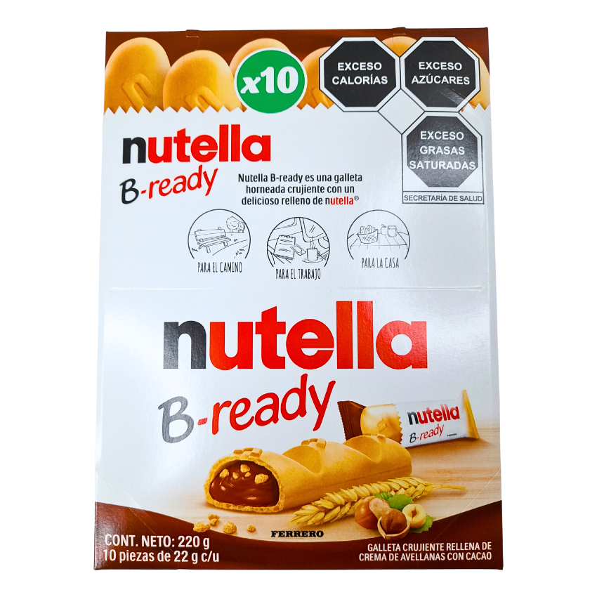 Nutella B-Ready Ferrero 10pz
