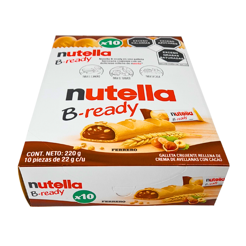 Nutella B-Ready Ferrero 10pz