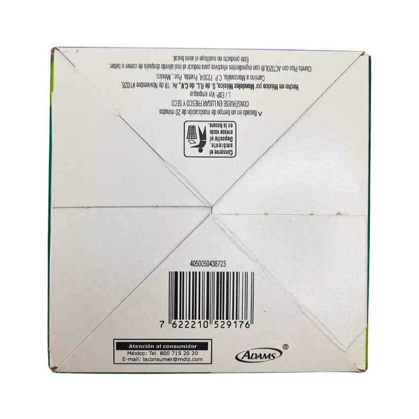 Adams Fresh Mix 4’s Pack 60 Piezas