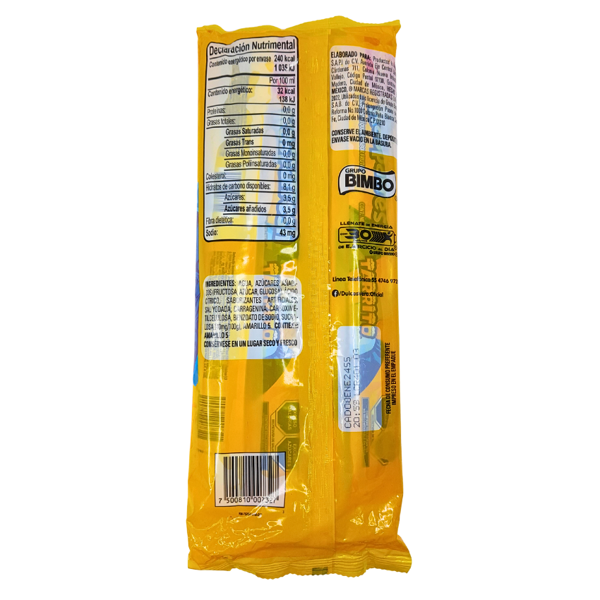 Bolis Raspafresh Tarrito Piña 10 Piezas