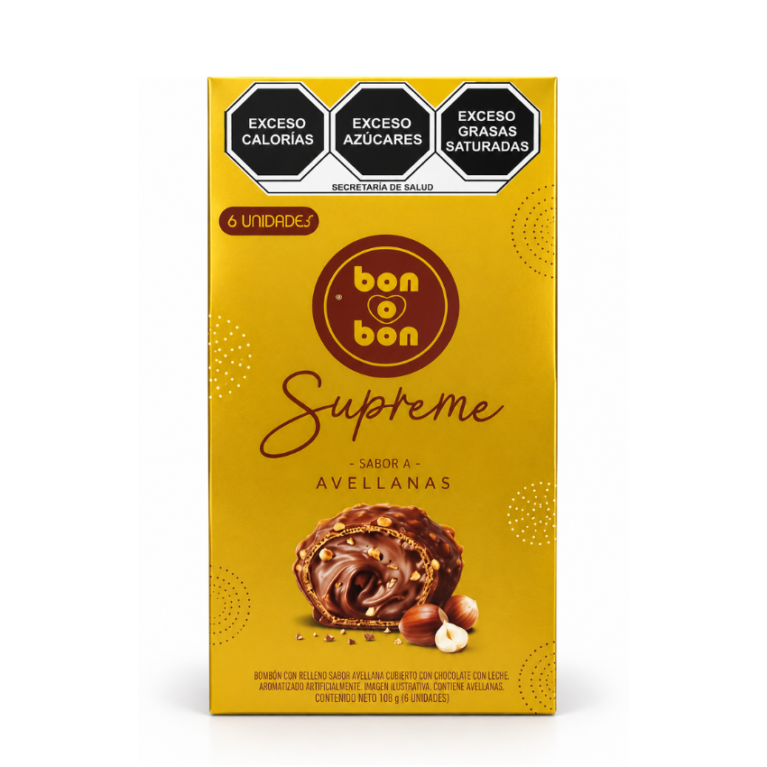 Arcor Bon o Bon Supreme 6pz