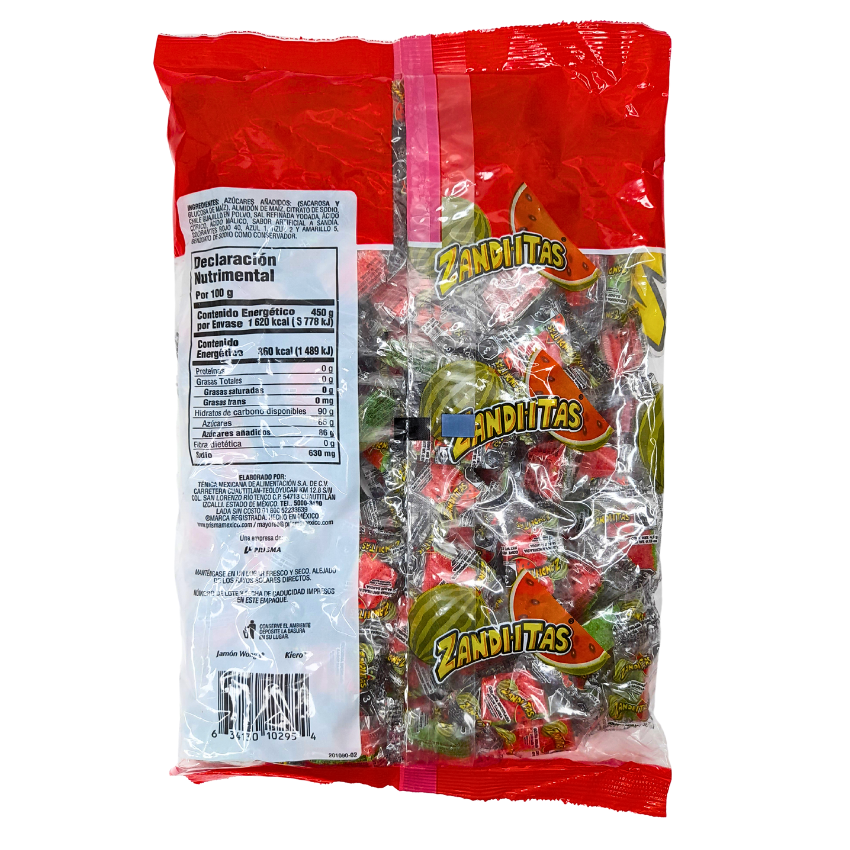 caramelo macizo sabor sandía enchilada zandi-itas tm
